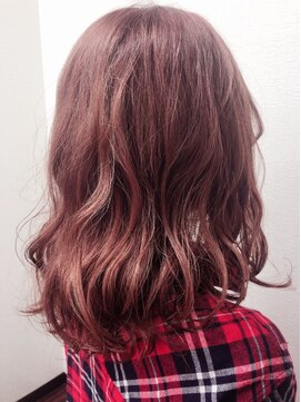 ファイン 美容室 深川店(FINE) 20代30代40代大人可愛いモーブピンク透明感