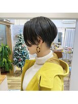 レンク(LENC)&nbsp;Coast.前下がりショート×かりあげ×小顔