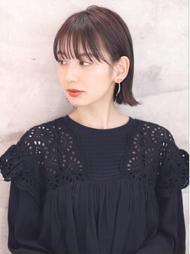 アンド ストーリーズ(&STORIES) ショート/ボブ【外ハネボブ/アッシュブラウン/ネオウルフ】