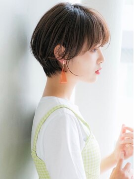 アリエッタ(aRietta) aRietta銀座＊20代30代小顔×耳かけショートボブ×厚めバング