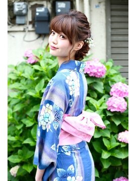 ネオリーブアイム 横浜西口店(Neolive aim) 浴衣スタイル 着付け アレンジ