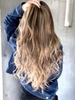 ジュエル アンド バービー(Jewel&Barbie) 【2/1NewOpen☆】グラデーションベージュカラーロングカール*