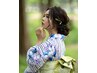 {土日祝限定}　持込 浴衣着付け&ヘアセット 5000円~