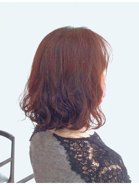 【AMAZING HAIR美沢店/桜井】ボリュームウェーブ×ボブ