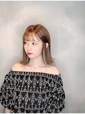 《era》ことりベージュ こなれミディ 外ハネボブ みわ