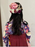 卒業式アップスタイル