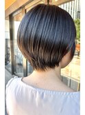 30代40代大人女性/前髪ありショートボブ/ショートヘア/髪質改善