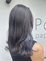 ヘアーメイクパウダー 天王寺寺田町店(Hair make powder) 大人可愛い20代30代40代小顔ウルフレイヤーくびれブルージュ韓国