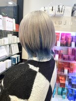 ゼスト フィーノ(ZEST fino) 【木村Color】ウルフカット×ホワイトカラー