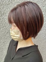 エルパライソ リフォ(Elparaiso Reff)&nbsp;ピンクブラウン×ショートスタイル