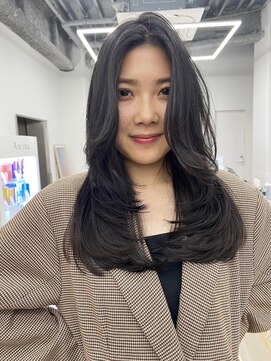 ムード 立川(MHOOD) レイヤーカットNo,1/顔周りレイヤーカット／小顔