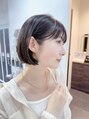 ファンナギンザ(FaNNa ginza) ダークトーンでも私が染めれば透明感抜群に［暗髪カラー］