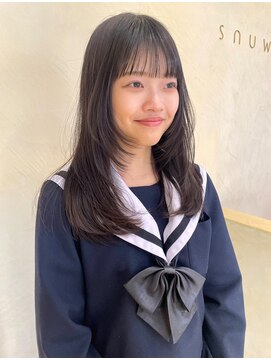 スニュウ(snuw) 【snuw mina】 レイヤーカット/高校生カット/