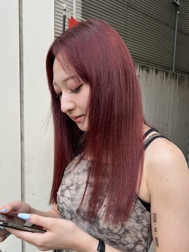 ロア 福岡天神本店(LORE) ダブルカラーベージュカラーケアブリーチカラーハイトーンカラー