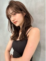 ロンド アンブル 四条烏丸(Lond ambre) ストレートレイヤー似合わせカットフェミニンロング5205