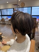 コルテ(Corte)&nbsp;アシメショート×ハイライトグレージュ♪