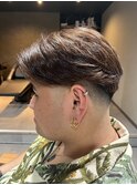 #センターパート#スパイキーショート#フェザーパーマ#柏駅#柏