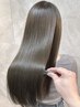 【くせ毛・うねり・ダメージ毛に】髪質改善ストレ-ト＋カット+カラー＋TR