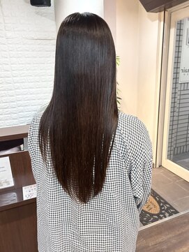 テュセ ヘアー 京都(Tu sais hair kyoto) 縮毛矯正　髪質改善　ロングヘアー