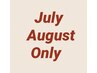 【7、8月限定】本格カット+トリートメント ￥8500