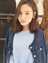 マグノリア オモテサンドウ(MAGNOLiA Omotesando)&nbsp;大人かわいい美髪Aラインボブのニュアンスくびれヘアミディ