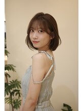 セラ(Cela) 大人かわいい再現性ベージュボブ