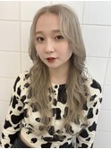 下北沢ハイトーンカラーホワイトブロンド髪質改善ケアブリーチ◆