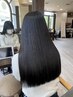 【艶髪になりたい方必見！】カット＋艶サラ縮毛矯正