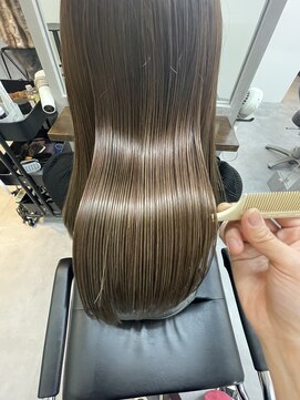 キイ ギンザ(k.e.y GINZA) 透明感カラー/ベージュヘア/水素トリートメント