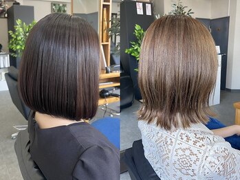 スピナー 武蔵小杉(Spinner)の写真/丁寧なカウンセリングで大人女性のお悩みに寄り添う◎白髪を活かしたスタイルで上品な艶と仕上がりが叶う。