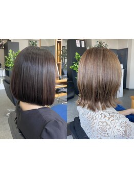 丁寧なカウンセリングで大人女性のお悩みに寄り添う◎白髪を活かしたスタイルで上品な艶と仕上がりが叶う。