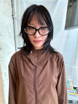 ノラ シブヤ(NORA) ★ナードレイヤーハッシュカットハイレイヤーウルフカット