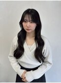 福井韓国ヘア/韓国ヘア/顔周りレイヤー/顔周りカット