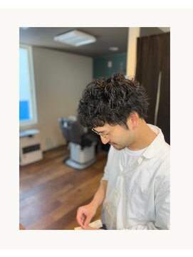 髪きる、ところ。 ショートパーマ