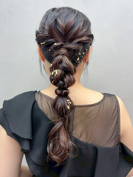 アイティーバイアルバム 藤沢店(IT by ALBUM) おくれ毛ロング前髪カット韓国ヘア_ba573581