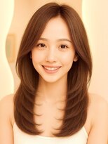 アンベル(ANBEL) ブリーチハイライト髪質改善ダブルカラーレイヤーカット