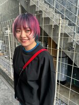 スーパーシーン(SUPER SCENE) 着物ヘア/大人ガーリー/ダークアッシュ/似合わせカット/宜野湾