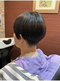 刈り上げマッシュショート