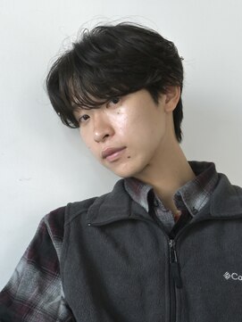 ディッセンバー 渋谷(December) 渋谷センターパート/韓国風センターパート/ニュアンスパーマ