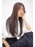 【酸性ストレート】カット+縮毛矯正+ＴＲｏｒマイクロ￥26180→￥18600