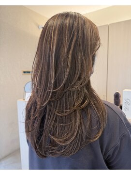 ヘアーポケット リタ(HAIR POCKET ritta) イメチェンレイヤーカット×外国人風ハイライト3.28
