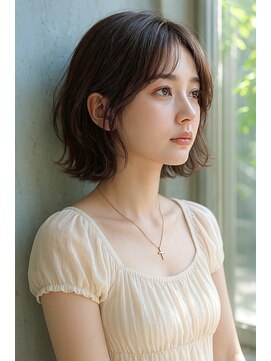 アブルトゥーヘアー(able to hair) Sカールパーマ/ナチュラルアッシュブラウン