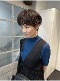 ニュアンスパーマ/ショート/20代/30代/40代/似合わせカット