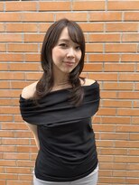 ローレンアオ(LOREN AO)&nbsp;ハッシュカット/グレージュ/デザインカラー/栄矢場