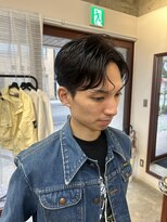 ルックアット(Look at)&nbsp;【Look at】MEN’S HAIRニュアンスパーマダウンバング