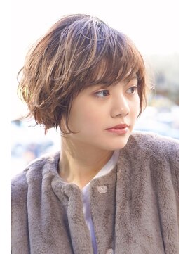 ロンド ルージュ 銀座店(Lond rouge) 【米倉和寿】　20代30代　大人かわいい　ショートボブ