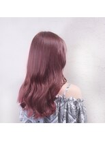 ヘアリゾートエーアイ 新宿西口店(hair resort Ai) ブリーチなしでできるカシスピンク♪