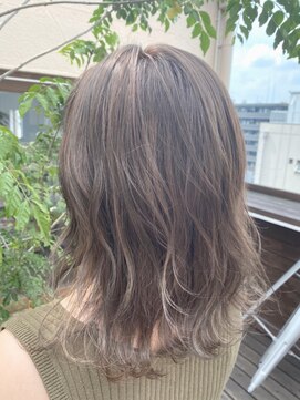 ヘブンリー(heavenly) #シークレットハイライト#ウルフ#ニュアンスカラー#シアーカラー