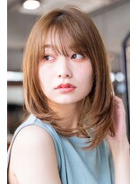 ケイト(kate)&nbsp;【kate 】☆大宮 内巻きミディ×シアベージュ