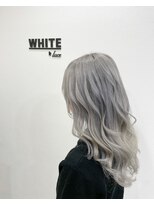 アンダーバーホワイト 阪神西宮店(_WHITE)&nbsp;ホワイトラベンダーカラー♪デザインカラー